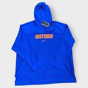 Nike University Of Florida Gators Embossed On-Field Hoodie Shirt size XXL (a)